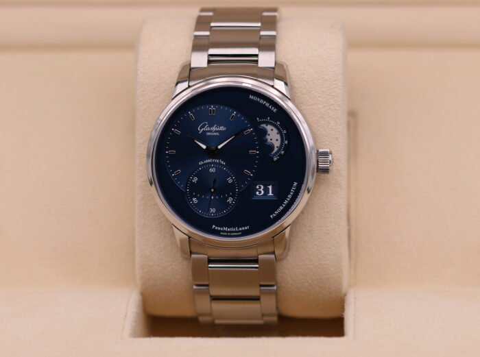 Glashütte Original Panomaticlunar Blue Dial 1-90-02-46-32-71 – 2023 Box & Papers