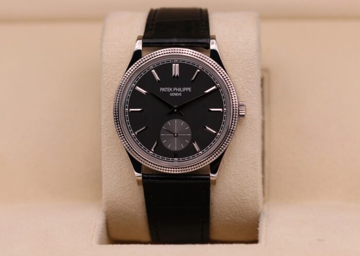 Patek Philippe Calatrava White Gold Grey Dial 6119G – 2021 Box & Papers
