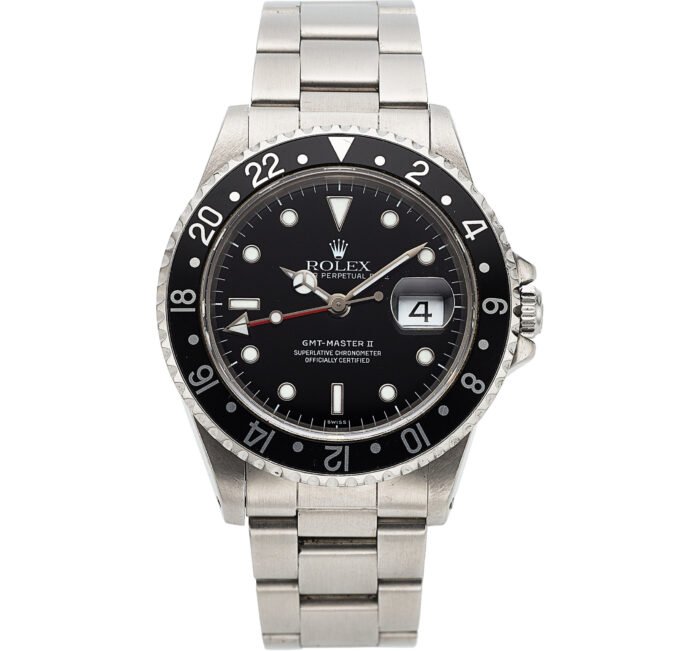 Rolex, GMT-Master II Ref. 16710, Oyster Perpetual, Stainless Steel, 1999