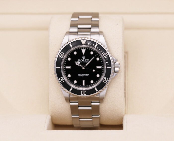 Rolex Submariner Black Dial 14060 – T Serial – Box & Papers