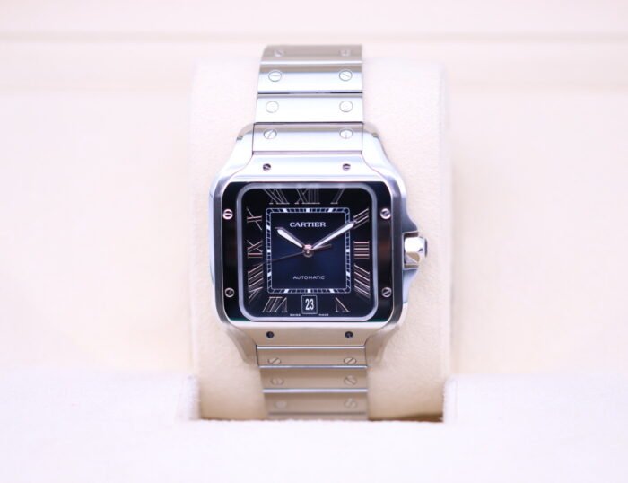 Cartier Santos De Cartier Blue Dial WSSA0030 – 2022 Box & Papers!