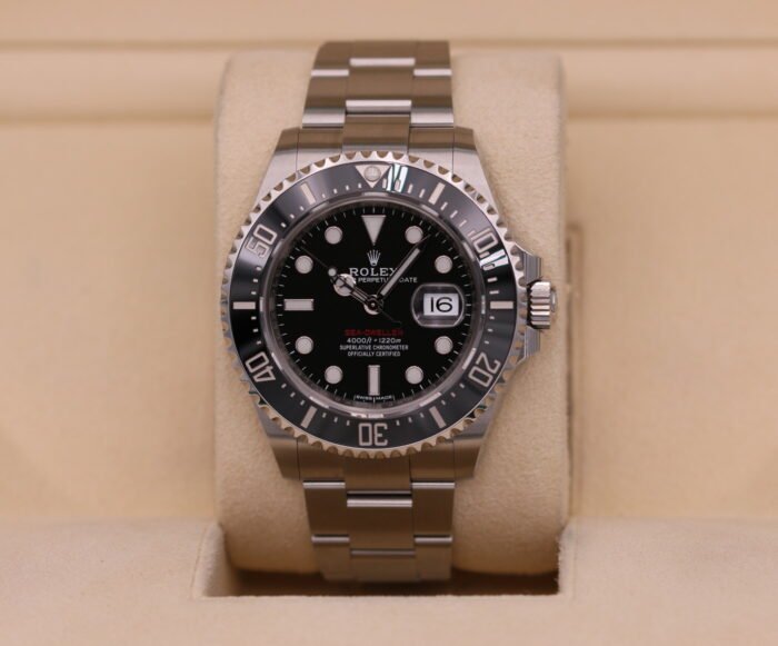 Rolex Sea-Dweller 43 Black “MK I” Dial 126600 – Box & Papers
