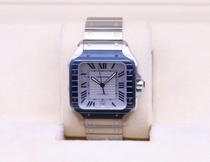 Cartier Santos De Cartier Large Silver Dial WSSA0047 – 2022 Box & Papers!