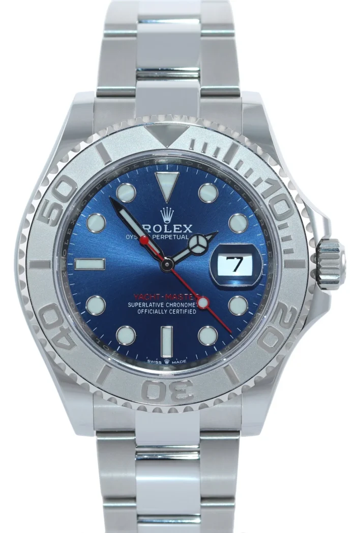 Rolex Yacht-Master 126622 Steel Platinum 40mm Blue Dial MINT 2022